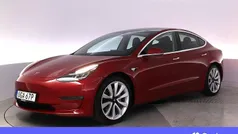Röd Begagnad 2019 Tesla Model 3 Long Range Sedan | 278 900 kr (Marknadspris)