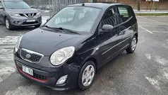 Svart Begagnad 2010 Kia Picanto EX Halvkombi | 38 500 kr (Lite dyr)