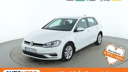 Vit Begagnad 2017 VW Golf VII Halvkombi | 119 000 kr (Marknadspris)