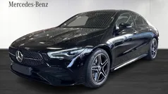Svart Ny 2025 Mercedes CLA200 AMG line Sedan | 420 800 kr
