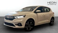 Vit (white) Ny 2025 Dacia Sandero Expression Halvkombi | 219 900 kr (Marknadspris)