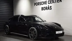 Svart Begagnad 2025 Porsche Taycan 4S Sport Turismo Sedan | 1 449 000 kr