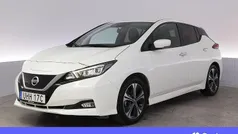 Flerfärgad (vit) Begagnad 2021 Nissan Leaf 360º Halvkombi | 189 900 kr (Marknadspris)