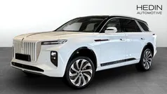 Vit (white) Ny 2024 Hongqi E-HS9 SUV | 837 800 kr (Marknadspris)