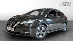Svart (black) Begagnad 2021 Nissan Leaf N-Connecta Halvkombi | 169 900 kr (Bra pris)