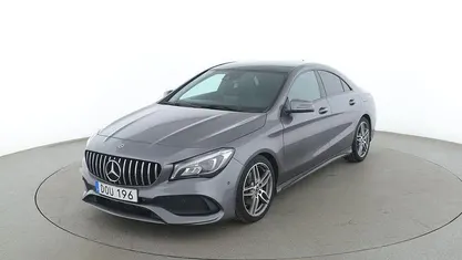 Grå Begagnad 2018 Mercedes CLA180 AMG Sedan | 208 000 kr