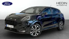 Svart (black) Begagnad 2022 Ford Puma ST-Line SUV | 219 900 kr (Marknadspris)