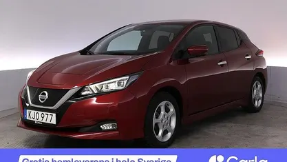 Begagnad Nissan Leaf 360º 110 kW (150 HK) 2021 Röd Halvkombi