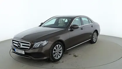 Mörkbrun Begagnad 2017 Mercedes E220 Avantgarde Sedan | 224 000 kr (Superpris)