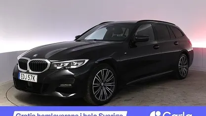 Svart Begagnad 2020 BMW 330e M Sport Kombi | 350 900 kr (Marknadspris)
