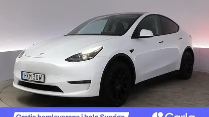 Vit Begagnad 2023 Tesla Model Y Long Range AWD SUV | 414 990 kr (Marknadspris)