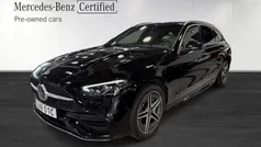 Svart (black) Begagnad 2022 Mercedes C300e AMG Kombi | 429 900 kr (Marknadspris)