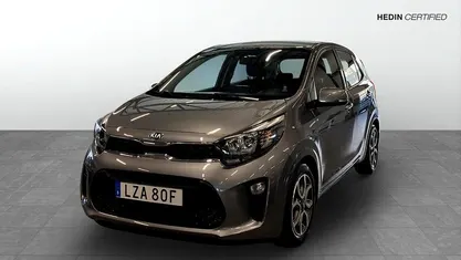 Svart Begagnad 2020 Kia Picanto Advance Halvkombi | 124 900 kr (Bra pris)