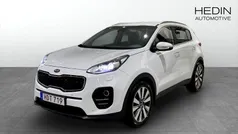Vit (white) Begagnad 2017 Kia Sportage Advance SUV | 194 900 kr (Bra pris)