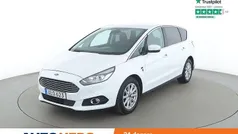 Vit Begagnad 2017 Ford S-MAX Titanium Minibuss | 150 000 kr (Marknadspris)