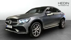 Grå (grey) Begagnad 2021 Mercedes GLC300e AMG line Sportkupé | 489 900 kr (Bra pris)