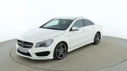 Vit Begagnad 2015 Mercedes CLA220 AMG line Sedan | 193 000 kr (Marknadspris)
