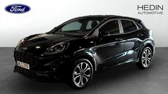 Svart (black) Begagnad 2022 Ford Puma ST-Line SUV | 229 000 kr (Marknadspris)