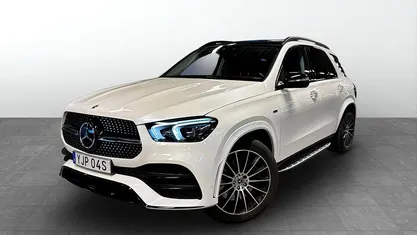 Vit Begagnad 2021 Mercedes GLE350 AMG SUV | 669 000 kr (Marknadspris)