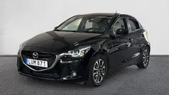 Svart Begagnad 2015 Mazda 2 Optimum Halvkombi | 134 900 kr (Lite dyr)