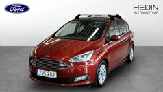 Röd (red) Begagnad 2017 Ford C-MAX Minibuss | 109 900 kr (Marknadspris)