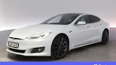 Vit Begagnad 2020 Tesla Model S Performance Halvkombi | 464 900 kr (Marknadspris)