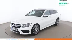 Vit Begagnad 2018 Mercedes C220 AMG line Kombi | 288 000 kr (Marknadspris)