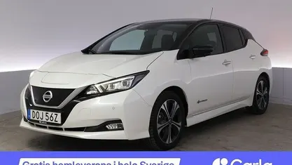 Begagnad Nissan Leaf 360º 110 kW (150 HK) 2020 Vit Halvkombi