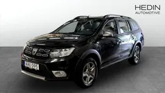 Svart (black) Begagnad 2018 Dacia Logan MCV Stepway Kombi | 109 800 kr (Marknadspris)