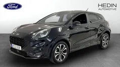 Svart (black) Begagnad 2022 Ford Puma ST-Line SUV | 229 900 kr
