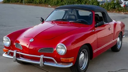 Vinröd Begagnad 1971 VW Karmann Ghia Karmann Sportkupé | 325 000 kr