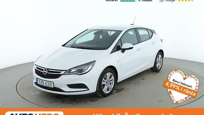 Vit Begagnad 2017 Opel Astra Enjoy Halvkombi | 87 000 kr (Marknadspris)
