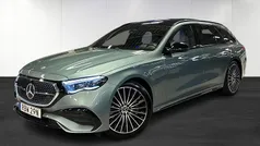 Grön (green) Begagnad 2025 Mercedes E300 AMG Line Premium Kombi | 789 000 kr (Marknadspris)