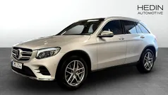 Svart Begagnad 2018 Mercedes GLC220 AMG line Kombi | 269 900 kr (Marknadspris)