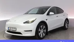 Vit Begagnad 2021 Tesla Model Y Long Range AWD SUV | 359 900 kr (Bra pris)