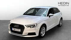 Vit (white) Begagnad 2020 Audi A3 Sportback Proline Halvkombi | 189 900 kr (Bra pris)