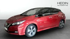Röd (red) Begagnad 2020 Nissan Leaf Tekna Halvkombi | 139 900 kr