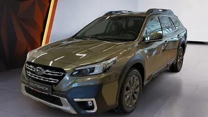 Grön Ny 2025 Subaru Outback SUV | 459 800 kr (Marknadspris)
