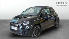 Svart (black) Ny 2024 Fiat 500e Cab | 329 900 kr (Dyr)
