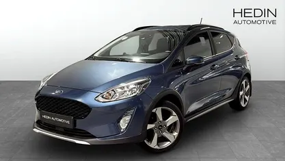 Blå Begagnad 2019 Ford Fiesta Active Halvkombi | 138 700 kr (Lite dyr)