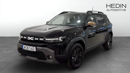Svart Ny 2025 Dacia Duster Extreme SUV | 342 600 kr (Marknadspris)