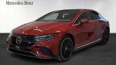 Röd (red) Ny 2025 Mercedes EQE350 AMG line Sedan | 886 450 kr (Lite dyr)