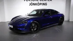 Mörkblå (blue) Begagnad 2021 Porsche Taycan 4S Sedan | 695 000 kr (Superpris)