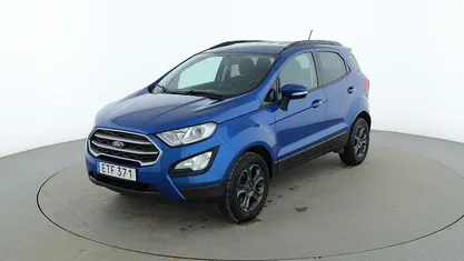 Blå Begagnad 2018 Ford Ecosport Cool & Connect SUV | 117 000 kr (Marknadspris)