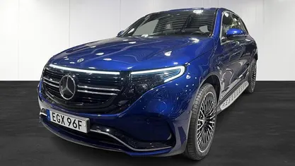 Begagnad Mercedes EQC400 AMG 300 kW (408 HK) 2020 Blå SUV