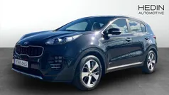 Svart (black) Begagnad 2016 Kia Sportage GT-Line SUV | 179 900 kr (Marknadspris)