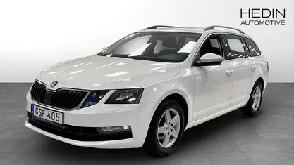 Vit Begagnad 2018 Skoda Octavia Ambition Kombi | 129 900 kr (Bra pris)