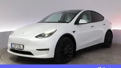 Vit Begagnad 2023 Tesla Model Y Performance SUV | 506 900 kr (Marknadspris)