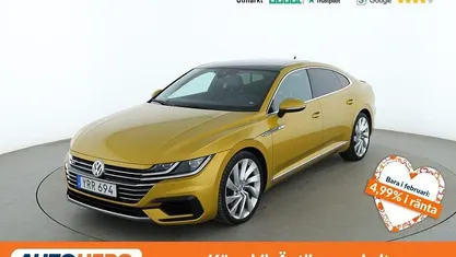 Gul Begagnad 2017 VW Arteon R-line Halvkombi | 218 000 kr (Bra pris)