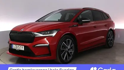 Röd Begagnad 2021 Skoda Enyaq iV SportLine SUV | 347 990 kr (Marknadspris)